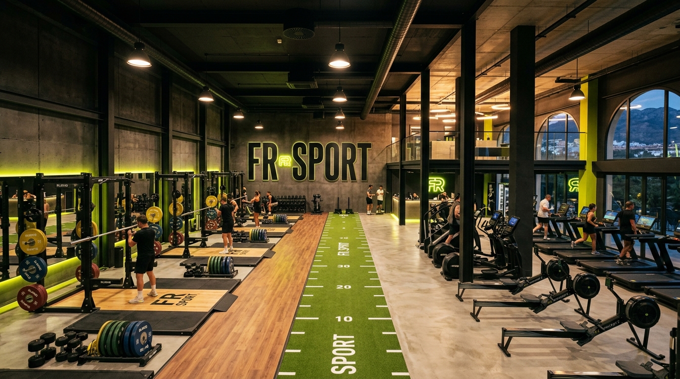Interior exclusivo de FR Sport Club y Estudio en España