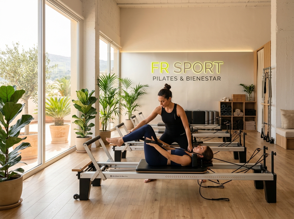 Pilates Reformer y grupos reducidos con Elena